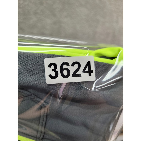 Nike Therma Dri-FIT Baby Hooded Coverall Romper Grey Neon Green Sz 3M 56E231-G1A - Picture 5 of 5